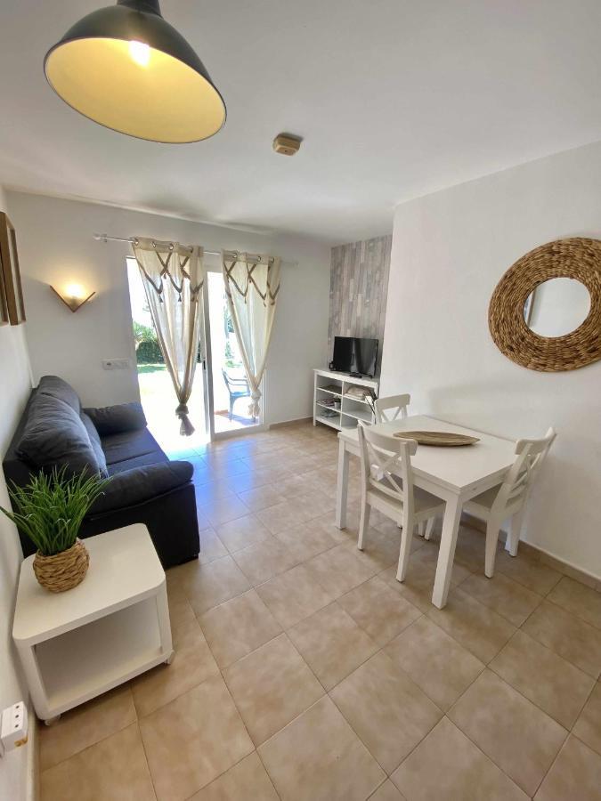 Apartamento Bajo Con Piscina Macarella Cala'N Blanes  Exterior foto