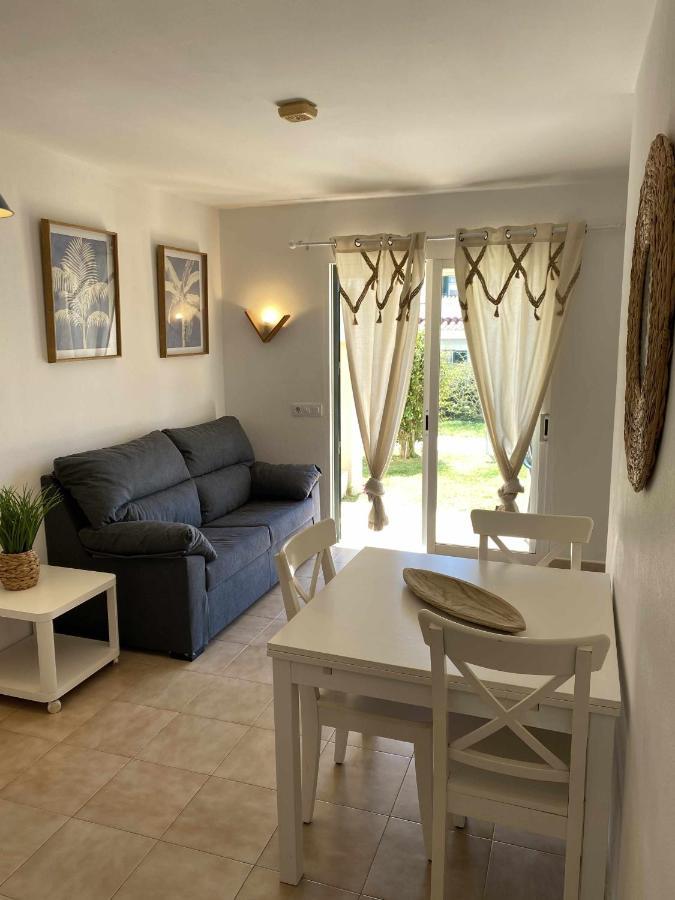 Apartamento Bajo Con Piscina Macarella Cala'N Blanes  Exterior foto
